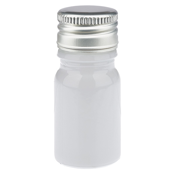 5ml Flasche 11mm SV Alu-Silber STD WhiteL. UT18/5