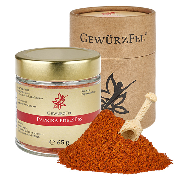 Paprika edelsüss im Schraubglas Gewürzfee