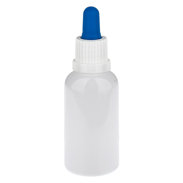 30ml Pipettenflasche weiss/blau OV WhiteL. UT18/30