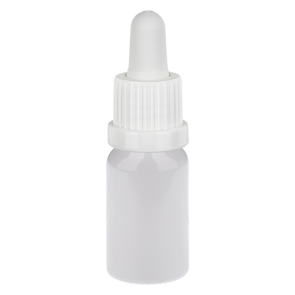 10ml Pipettenflasche weiss OV WhiteLine UT18/10