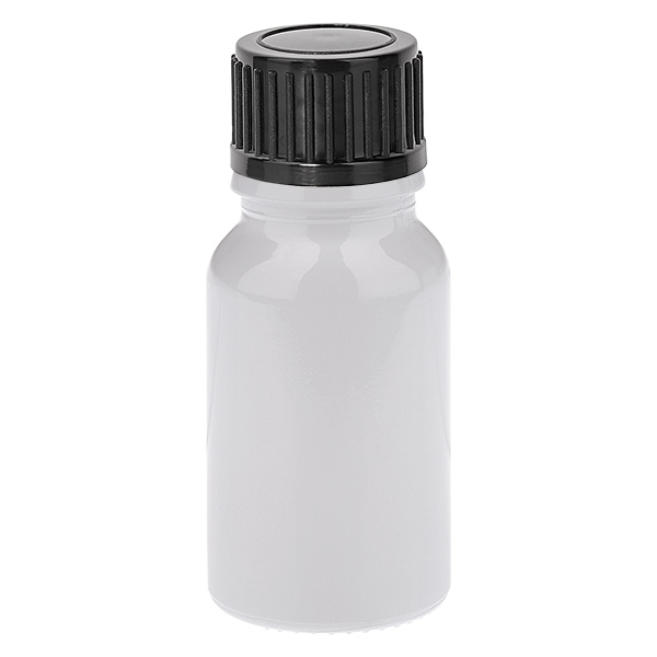 10ml Flasche 11mm SV schwarz STD WhiteLine UT18/10