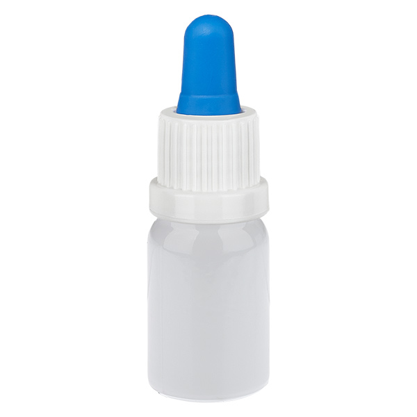 5ml Pipettenflasche weiss/blau OV WhiteLine UT18/5