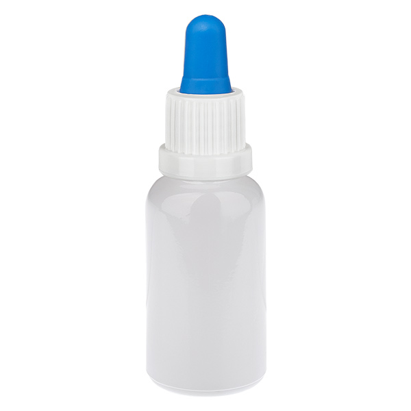 20ml Pipettenflasche weiss/blau OV WhiteL. UT18/20