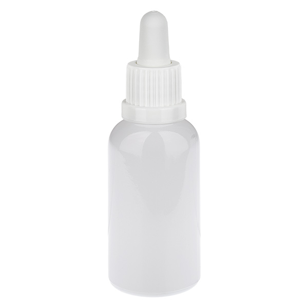 30ml Pipettenflasche weiss OV WhiteLine UT18/30