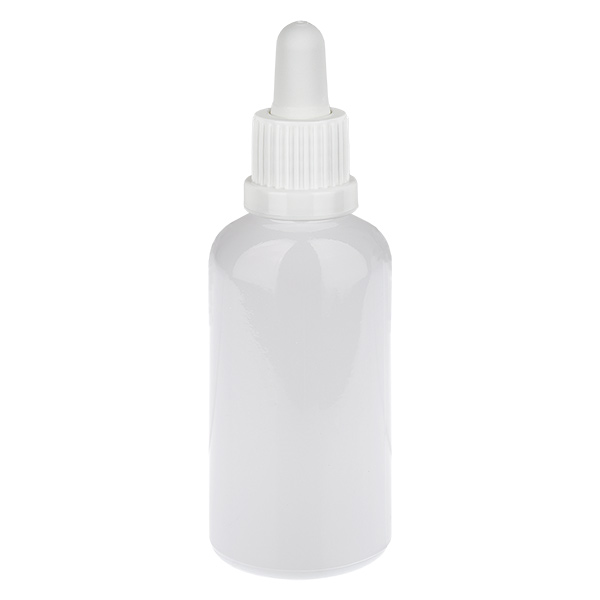 50ml Pipettenflasche weiss OV WhiteLine UT18/50