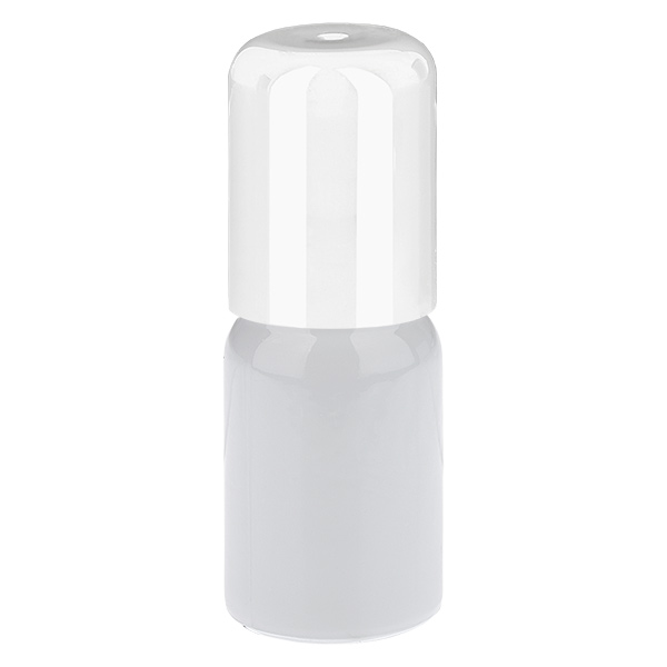 5ml Roll-On Flasche weiss STD WhiteLine UT18/5