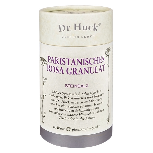 180 g Pakistanisches rosa Steinsalz Granulat Dr. Huck