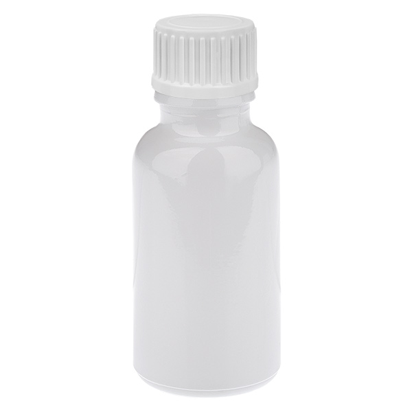 20ml (Globul)Flasche 3mm GR w. STD WhiteL.UT18/20