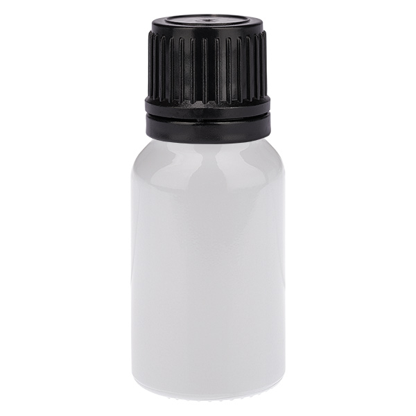 10ml Flasche 11mm SV schwarz OV WhiteLine UT18/10