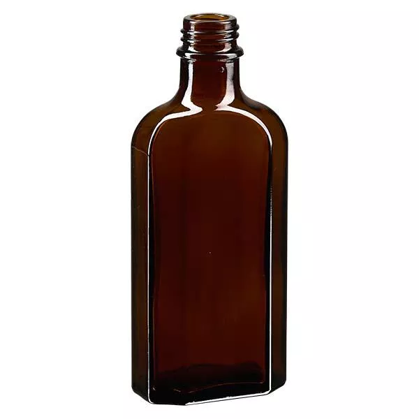 125 ml Meplatflasche braun DIN22