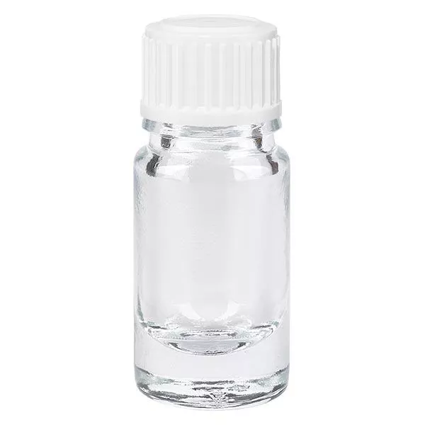 5ml klare (Glo.)Flasche GR STD weiss/3mm ApoGlas