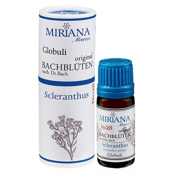 28 Scleranthus, 10g Bach-Globuli, MirianaFlowers