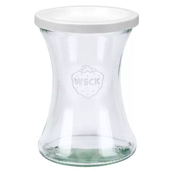 370ml Delikatessenglas mit Frischedeckel WECK RR80