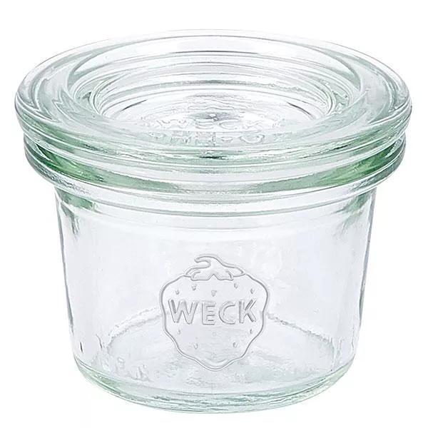 35ml Sturzglas mit Glasdeckel WECK RR40