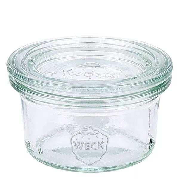 50ml Sturzglas mit Glasdeckel WECK RR60