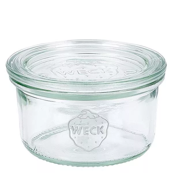 165ml Sturzglas mit Glasdeckel WECK RR80