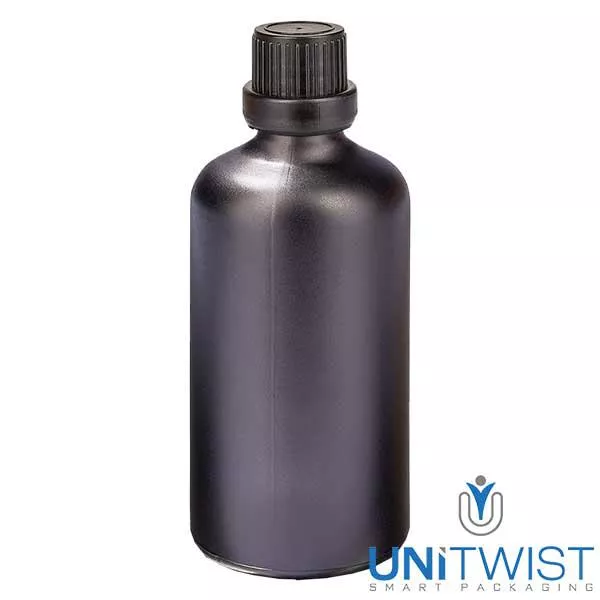 100ml Tropfflasche 2mm OV Black UT18/100