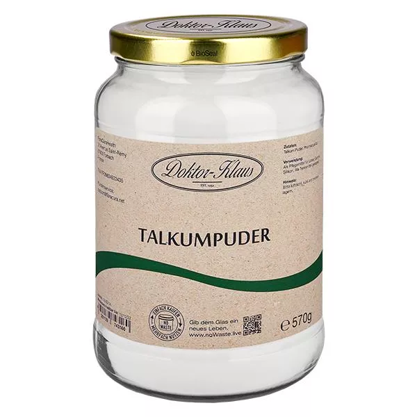 570g Talkumpuder Doktor-Klaus noWaste