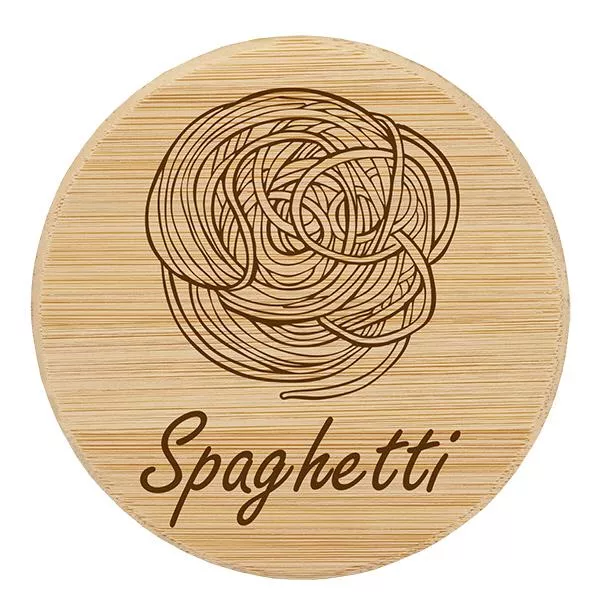 Holzdeckel "Spaghetti" für WECK RR100