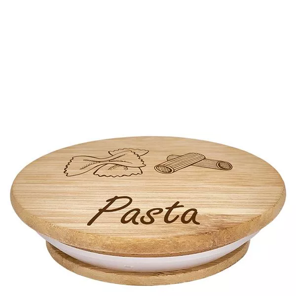 Holzdeckel "Pasta" für WECK RR100