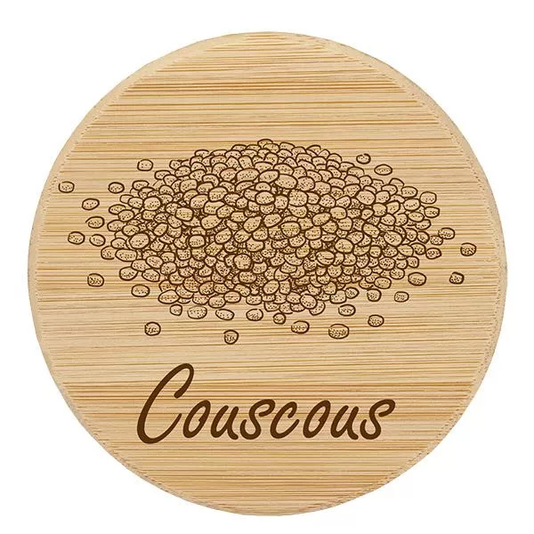 Holzdeckel "Couscous" für WECK RR100