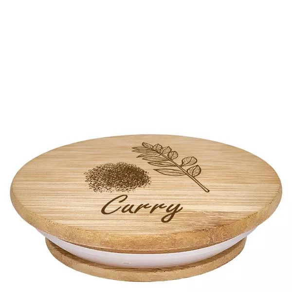 Holzdeckel "Curry" für WECK RR60