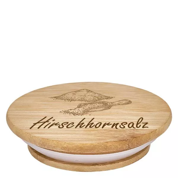 Holzdeckel "Hirschhornsalz" für WECK RR60