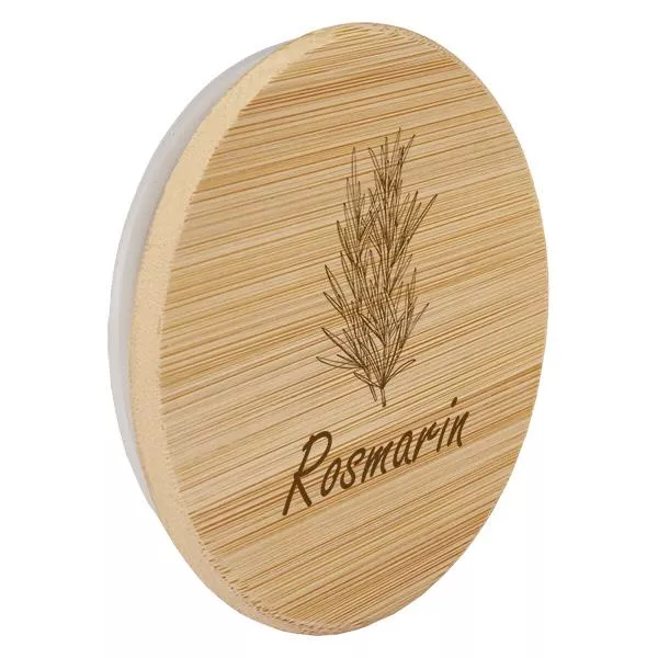 Holzdeckel "Rosmarin" für WECK RR60