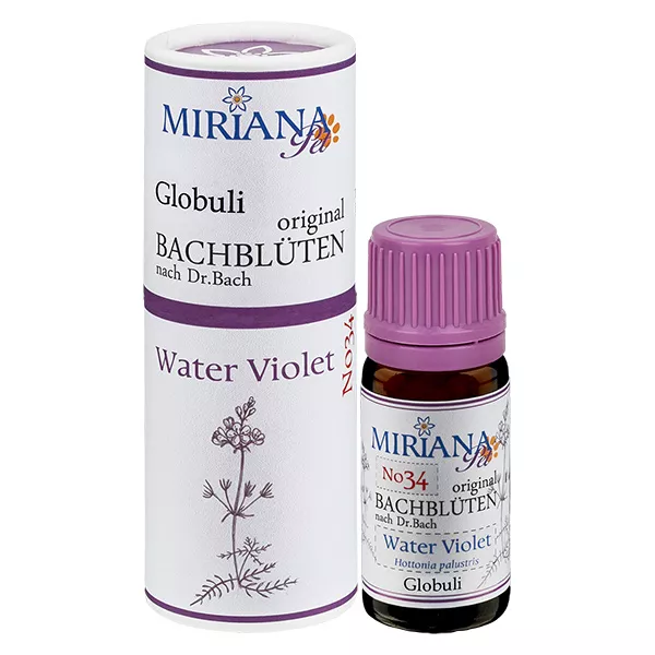 34 Water Violet, 10g Globuli, MirianaPet