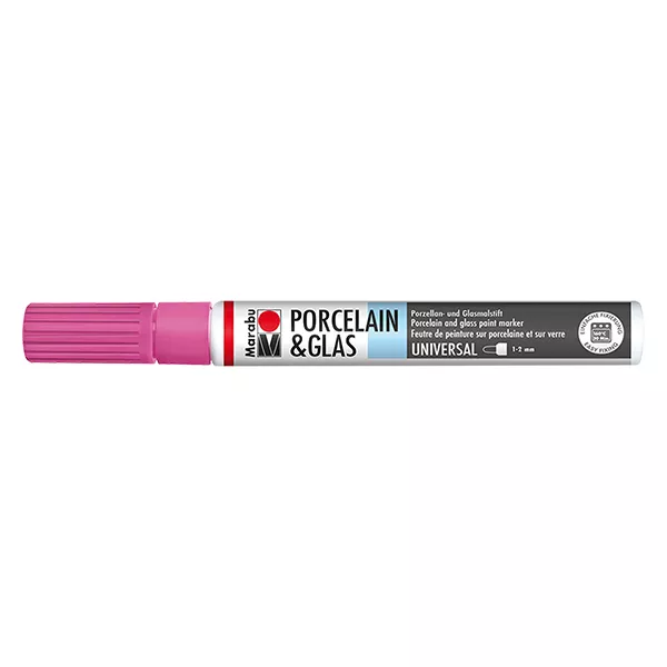 Malstift Rosa 1-2mm für Glas/Porzellan (033)