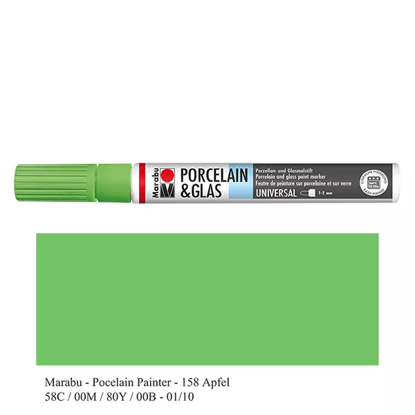 Malstift Apfel 1-2mm für Glas/Porzellan (158)