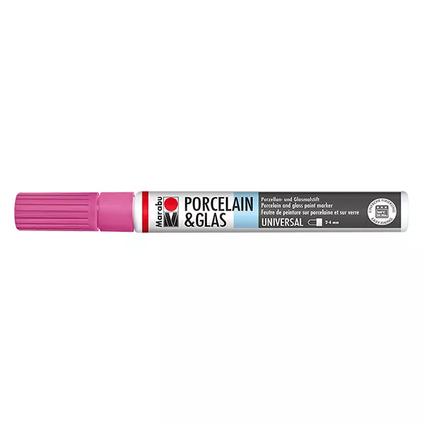 Malstift Rosa 2-4mm für Glas/Porzellan (033)