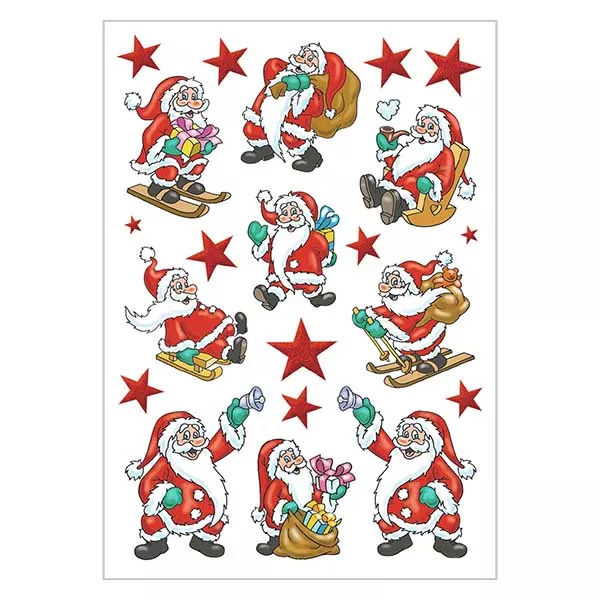 Sticker "Weihnachtsmann 1" (63 Aufkleber)
