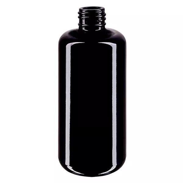 Violettglas Flasche 200ml 410/24