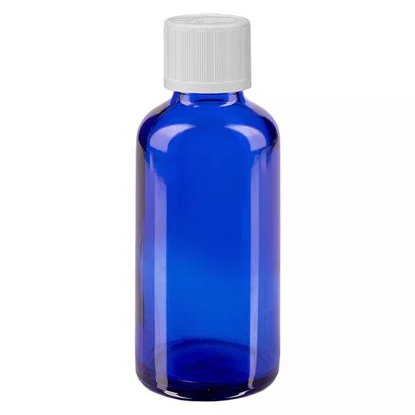 50ml blaue Apofl.. SV STD KiSi weiss/11mm ApoGlas