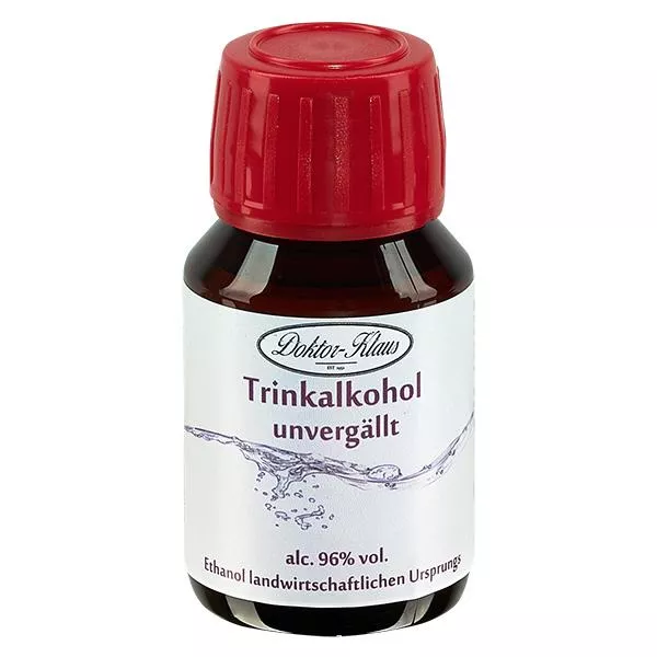 50ml Weingeist (Trinkalkohol) 96% Doktor-Klaus