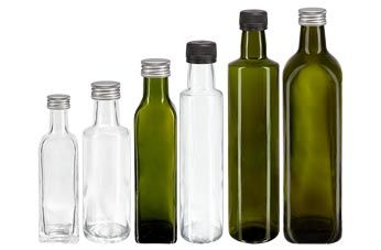 Likörflaschen, Essig & Öl